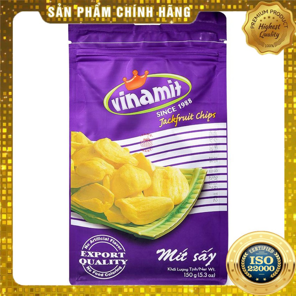 [ Yams Mart ] Mít Sấy Vinamit Gói 150G