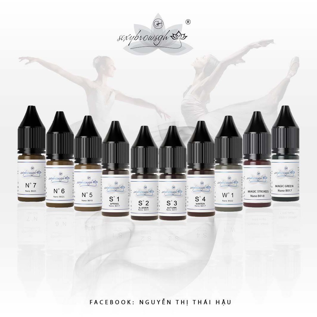 Mực GH phun sexybrowgh mini 3,4ml