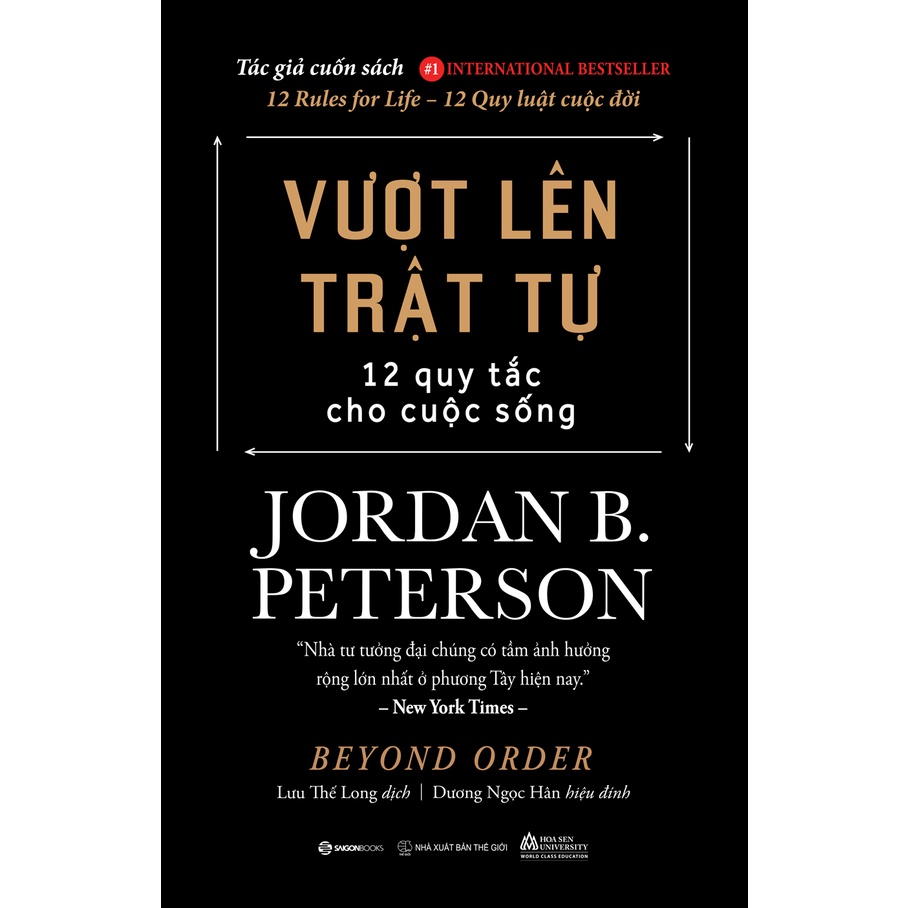 [MÃ giảm 40K]SÁCH - Beyond Order - Vượt lên trật tự, 12 quy luật cuộc đời - Tác giả Jordan B. Peterson (Bộ)