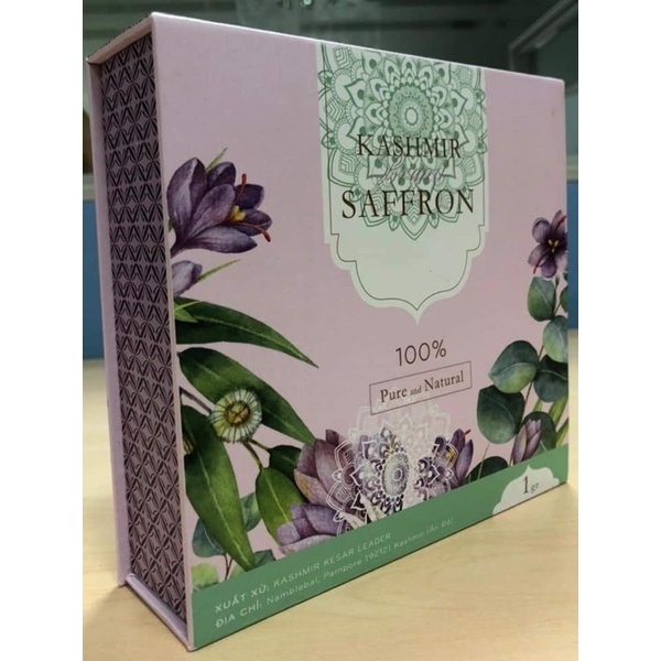 Kashmir Saffron Nhụy Hoa Nghệ Tây ( 5g, 1g, 0.5g, 0.25g )