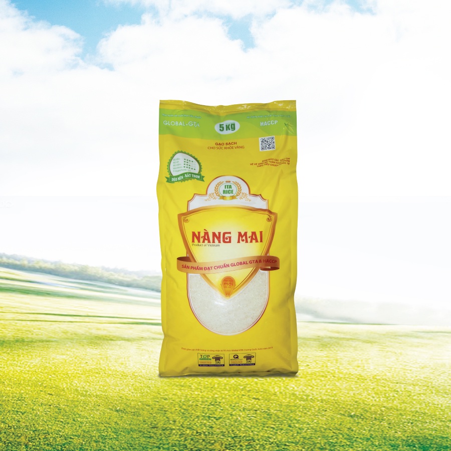 GẠO THƠM CAO CẤP NÀNG MAI ITARICE TÚI 5KG