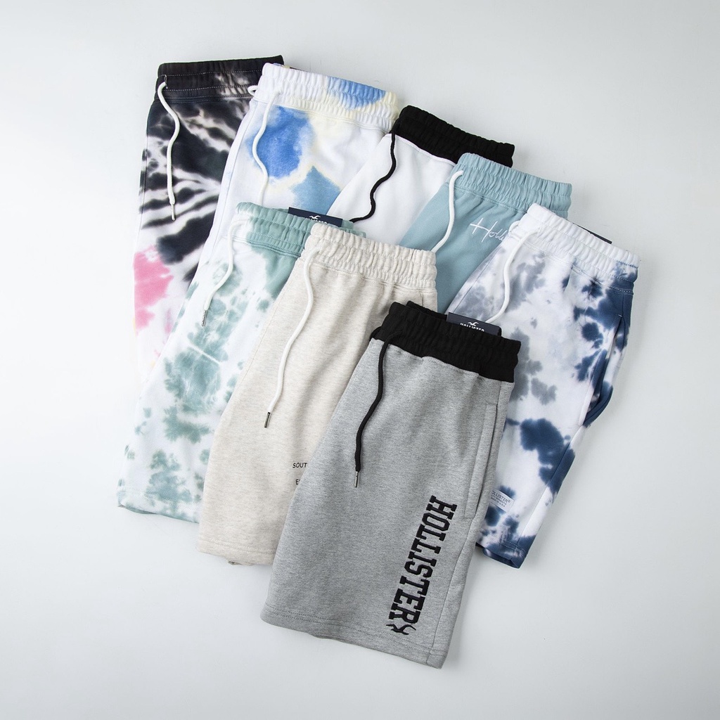 Quần short thun Hollister trẻ trung, cá tính, năng động, phong cách thoải mái