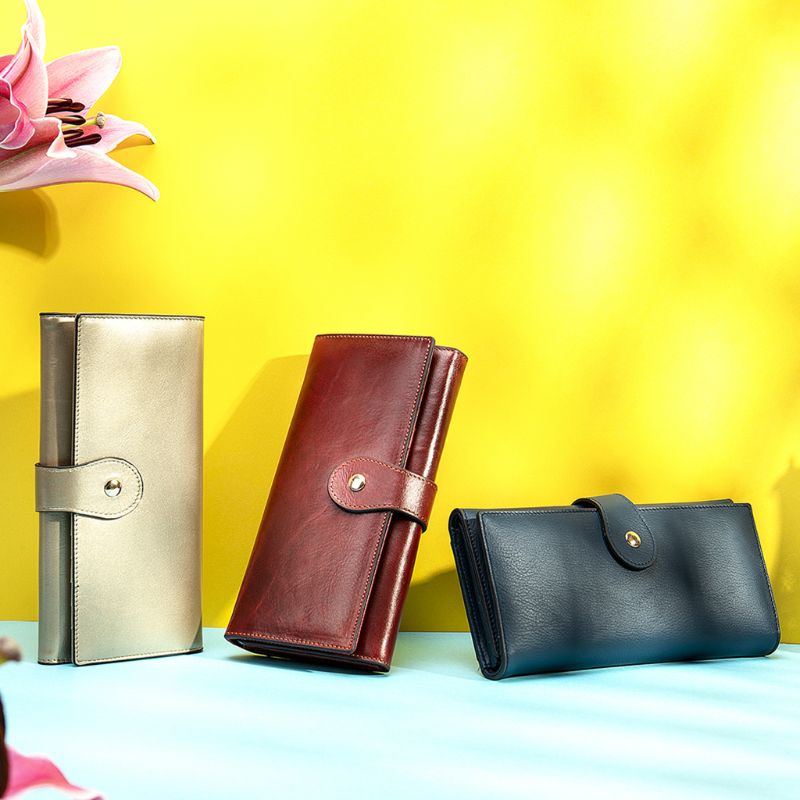 Ví Da Dài Thời Trang Cho Nữ