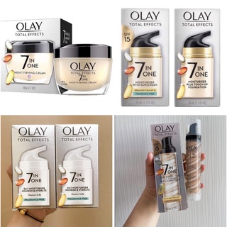 Kem Olay Mỹ Total Effects kem dưỡng ban Ngày,Kem đêm 48g
