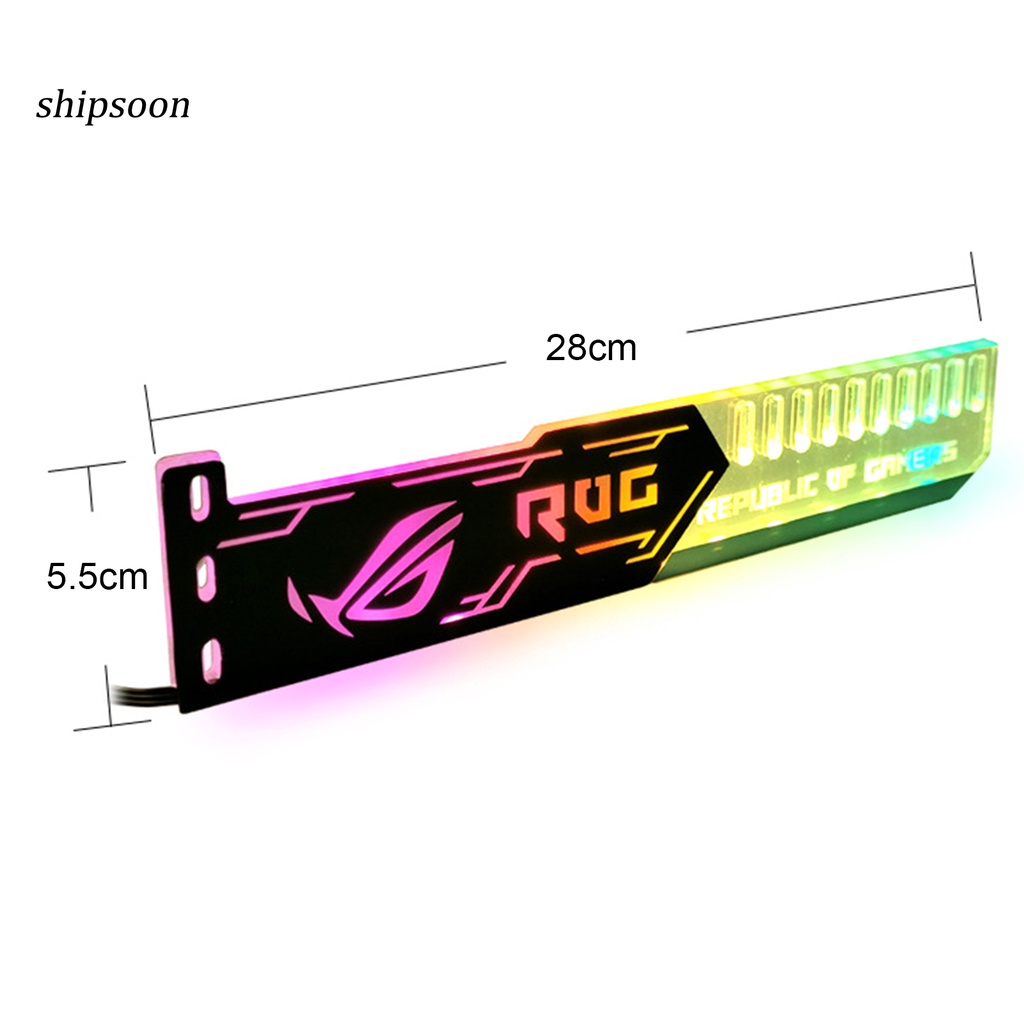 Giá Đỡ Đèn Led Rgb 4 Chấu 28cm Gpu Cỡ Lớn / Nhỏ 4pin Cho Máy Tính | WebRaoVat - webraovat.net.vn