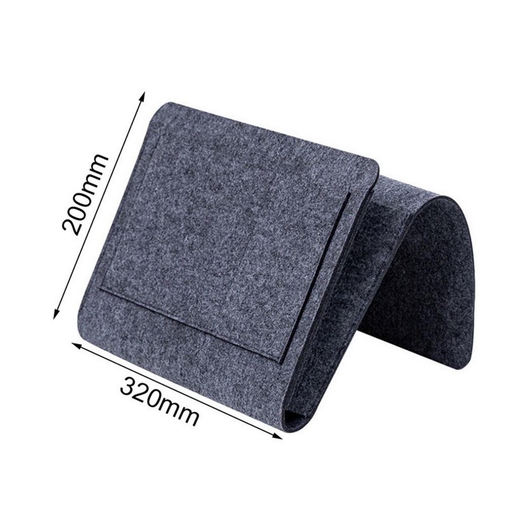 Cảm Thấy Đầu Giường Sắp Xếp Lưu Trữ Đầu Giường Túi Sofa Giường Bên Túi Treo Ghế Lưu Trữ Giường Giá Đỡ Túi