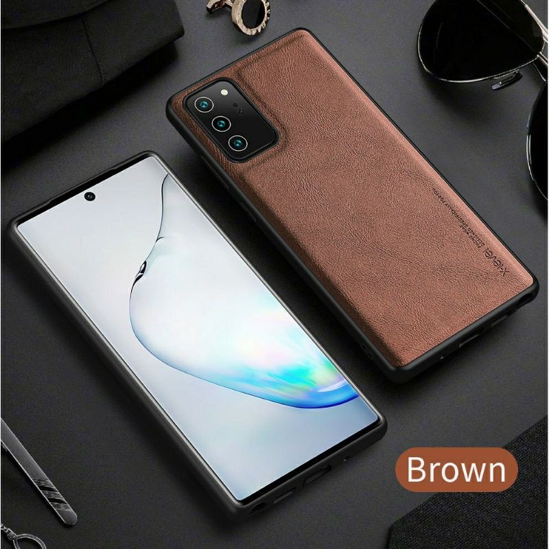 ￼Ốp lưng samsung note 20/note 20 ultra PU hiệu Xlevel cao cấp