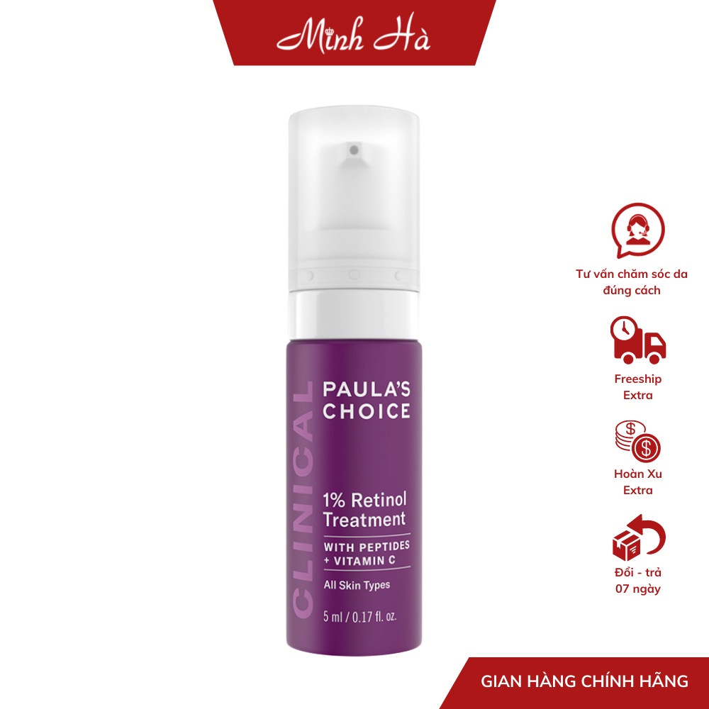 Tinh chất Paula's Choice Clinical 1% Retinol Treatment 5ml - 8017 - Minh Hà Official