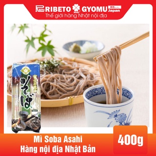 Mì Soba Asahi 400g - mì nội địa Nhật Bản