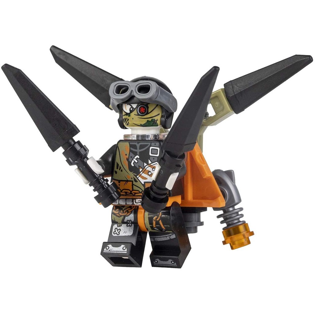 Lego Ninjago 891844 - Nitro foil pack - Bộ xếp hình Lego Nhân vật Nitro
