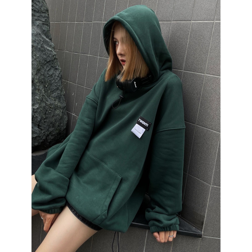 Áo hoodie TWENTI tag ngực in nổi thời trang | BigBuy360 - bigbuy360.vn