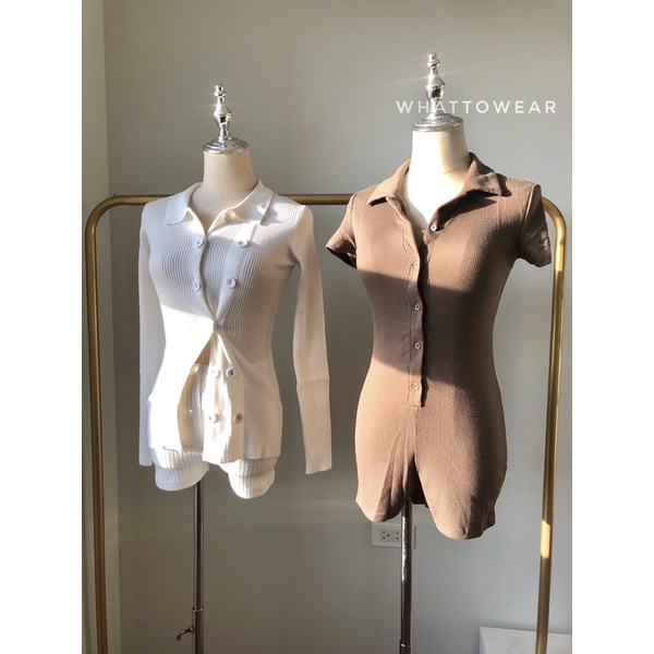 Playsuit polo tay ngắn cài nút | BigBuy360 - bigbuy360.vn