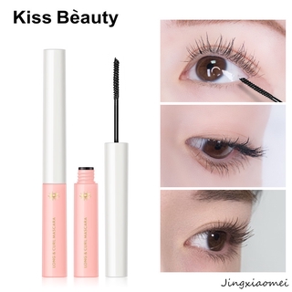 Mascara Đầu Cọ Nhỏ Kháng Nước Chống Mồ Hôi Không Nhòe Lâu Trôi Chuốt Mi Cong Vút Và Dài Hơn Kiss beauty