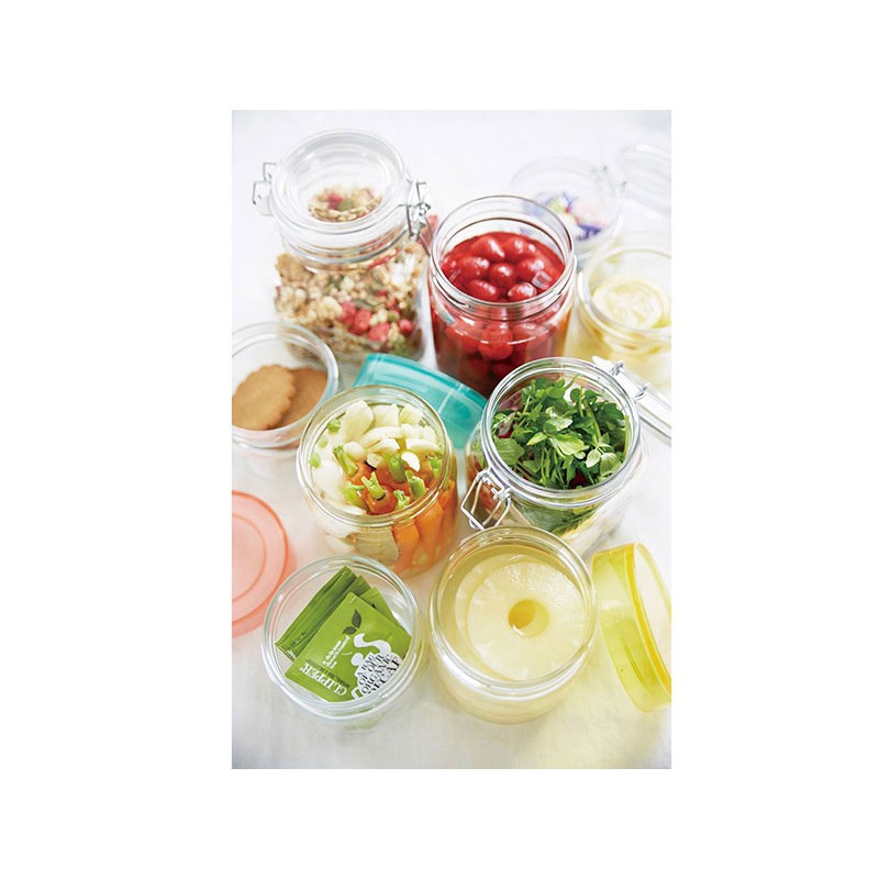 Hũ thủy tinh nắp nhựa Aderia1L - Hachi Hachi Japan Shop