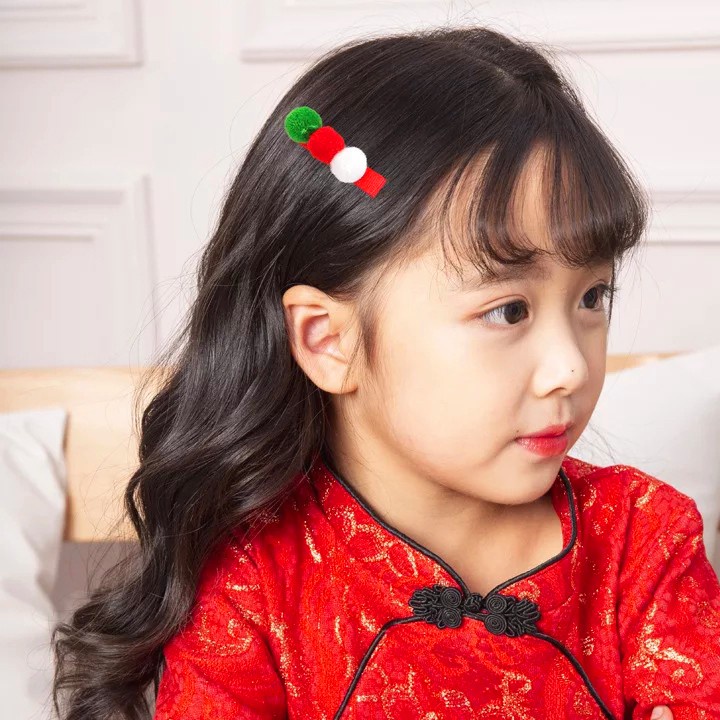 [Set 1 Cái] Kẹp Tóc NOEL, Kẹp Tóc Giáng Sinh Dễ Thương Cho Bé