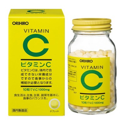VIÊN UỐNG BỔ SUNG VITAMIN C TĂNG CƯỜNG SỨC ĐỀ KHÁNG CỦA NHẬT ORIHRIO  - HÀNG NỘI ĐỊA NHẬT