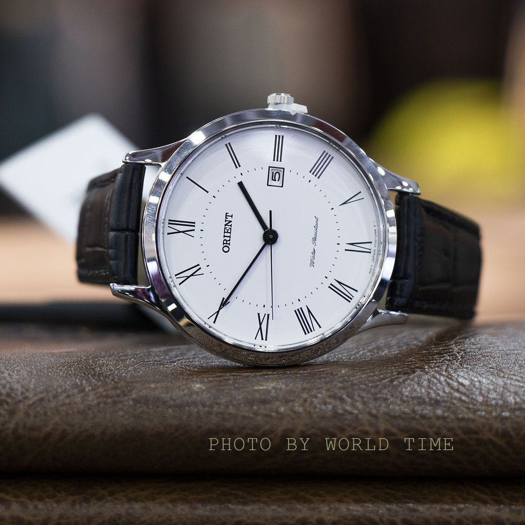 Đồng hồ nam dây da Orient RF-QD0008S10B , chính hãng full box , quartz , chống nước