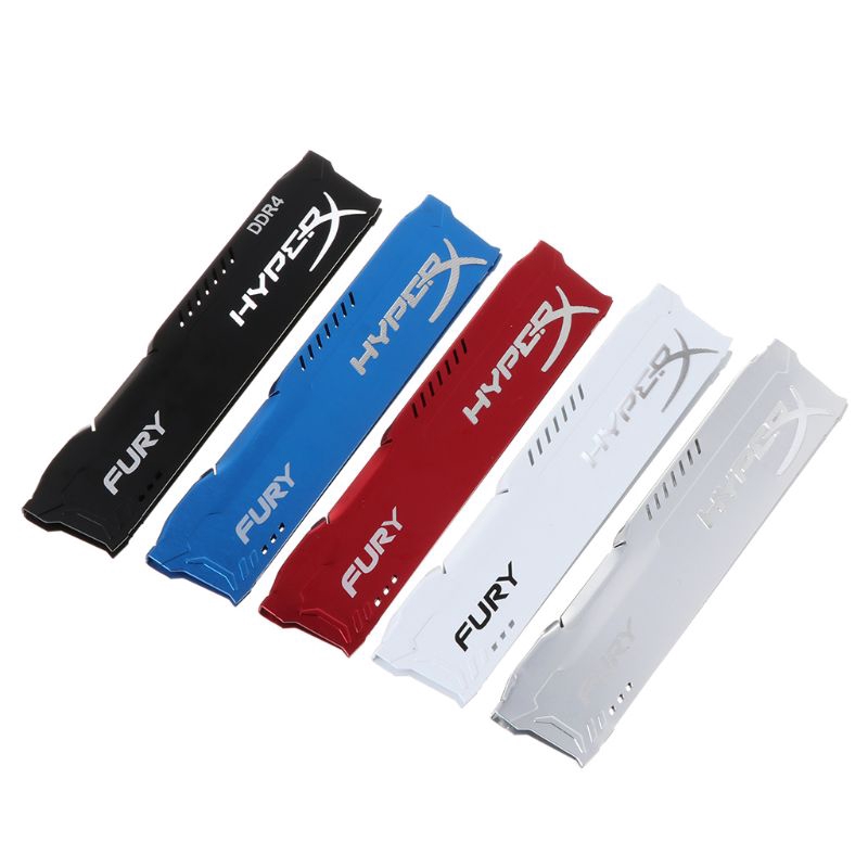 1Set RAM Heatsink Radiator Cooling Heat for DDR2 DDR3 DDR4 Desktop Memory Heat Dissipation Pad