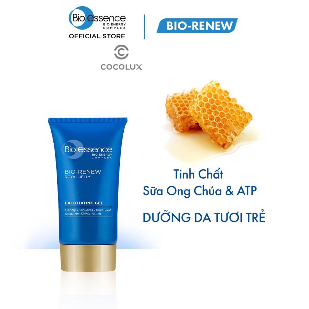 [CoCoLux]  Tẩy tế bào chết Bio Essence RENEW 60G +VAT