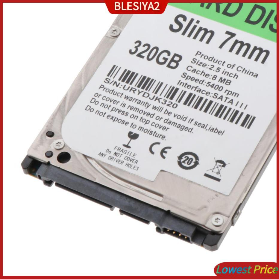 Ổ Cứng Trong 7mm Hdd 2.5 Inch Sata 6gb / S 5400rpm 8mb