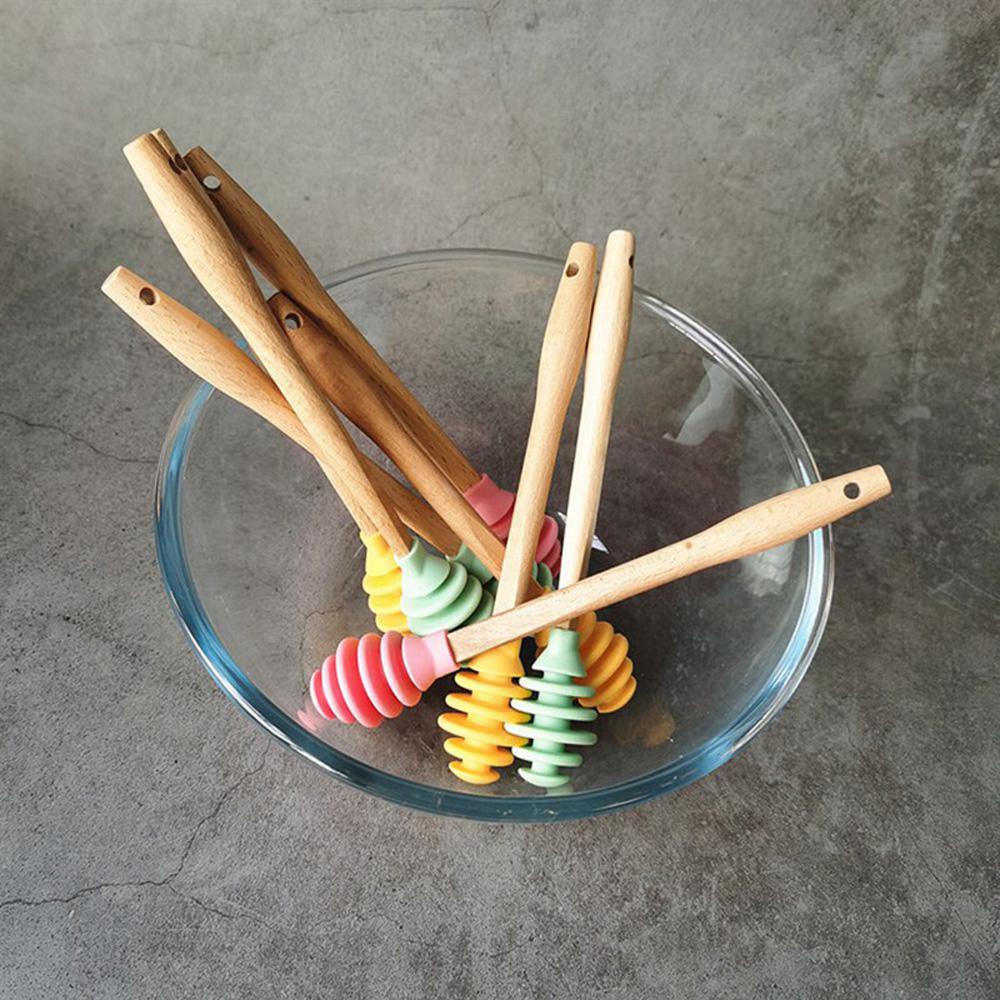 Que Khuấy Mật Ong Bằng Silicone Tiện Dụng Cho Nhà Bếp