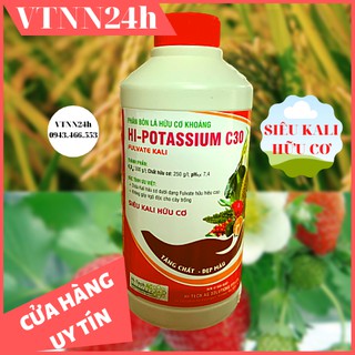 Phân bón Siêu Kali Hữu Cơ Hi-Potassium C30 Tập Đoàn Lộc Trời 500ml- Tăng Chất, Đẹp Màu-VTNN24