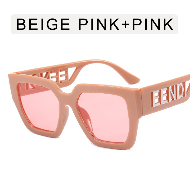 Kính Mát Gọng Vuông Bản To Thời Trang Cho Nữ