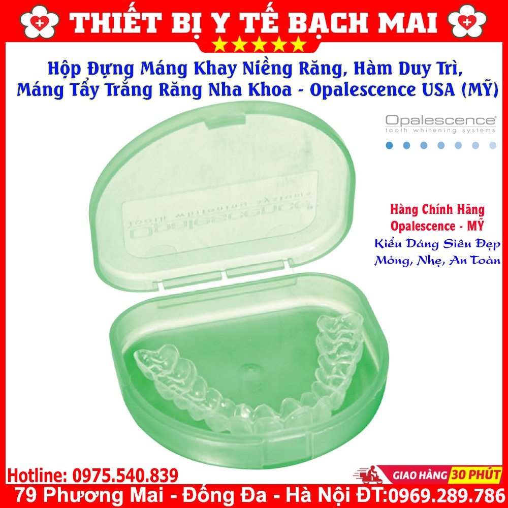 Khay Đựng Máng tẩy trắng Opalesence - Hộp Đựng Máng Ngậm Thuốc Tẩy Trắng Răng