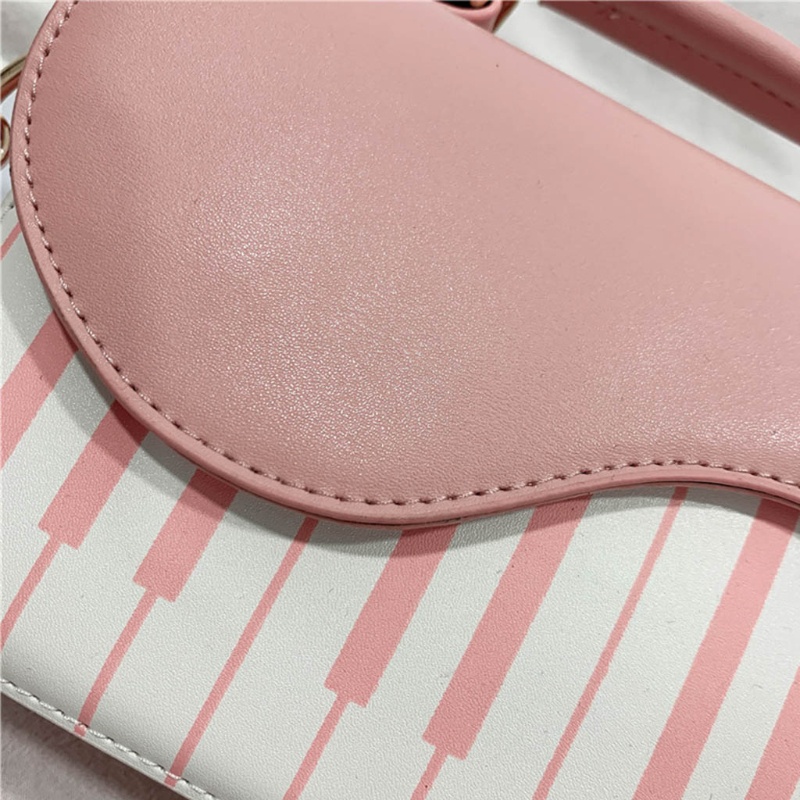 Túi Đeo Chéo Vai Bằng Da PU Hình Đàn Piano Dành Cho Nữ