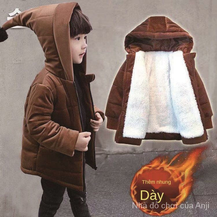 Fall And Winter 2020 Boy Thicker Jacket Boy Cotton Cotton Clothes Baby Boys Winter Clothes