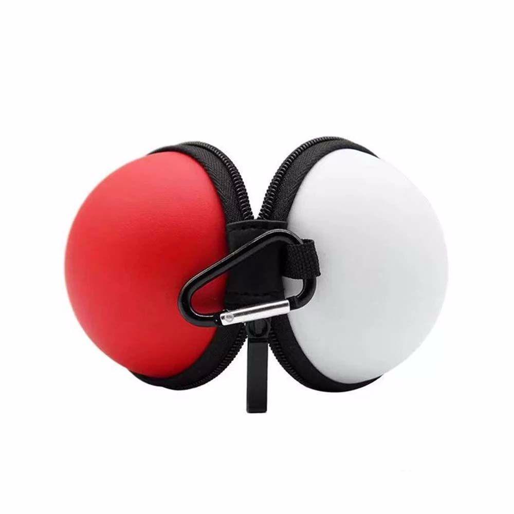 Túi Đựng Bảo Vệ Máy Chơi Game Switch Hình Quả Bóng Pokemon Có Khóa Kéo AUGUSTINA Pokeball Ốp