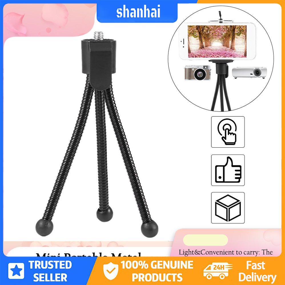 Giá Đỡ Ba Chân Mini Bằng Kim Loại Linh Hoạt Thông Dụng Cho Máy Ảnh Kỹ Thuật Số