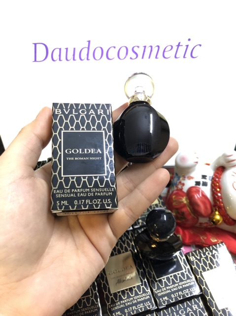 [ mini ] Nước hoa Bvlgari Goldea The Roman Night Sensual EDP/Absolute 5ml