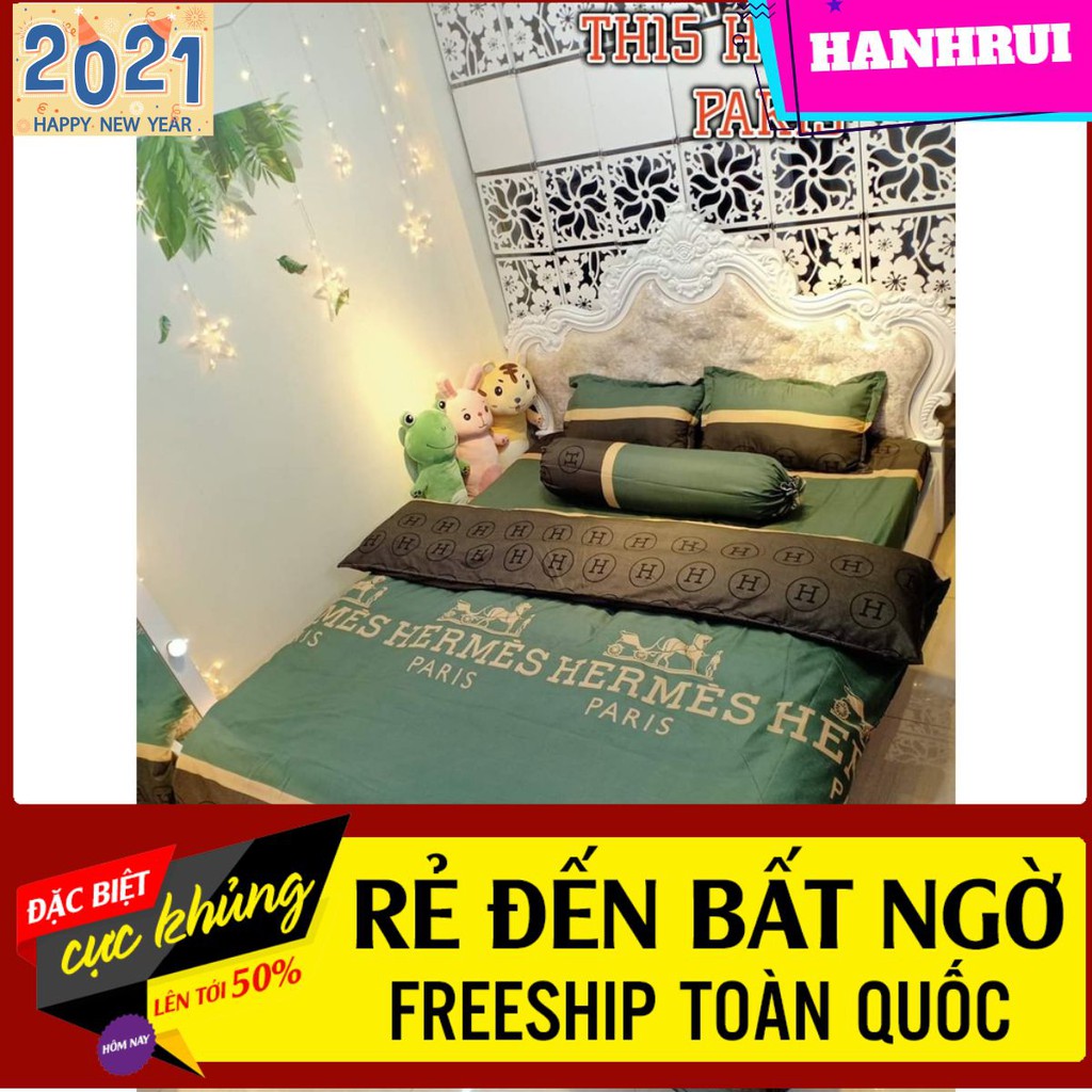 [Drap ga giường]Ga trải giường vải cotton poly mát rẻ nhất tp hcm-hanhrui G19