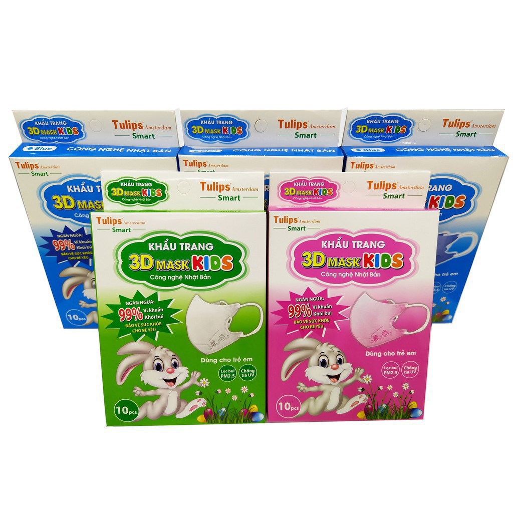 Khẩu trang Tulip 3D mask kids - Công nghệ NHẬT BẢN