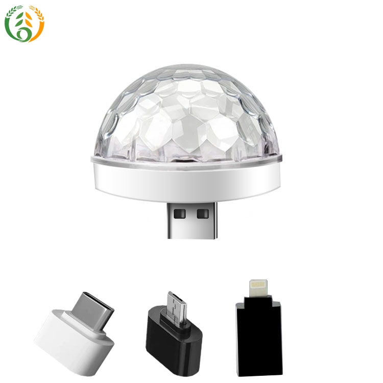 Đèn Led Sân Khấu Hình Quả Cầu Điều Khiển Bằng Giọng Nói