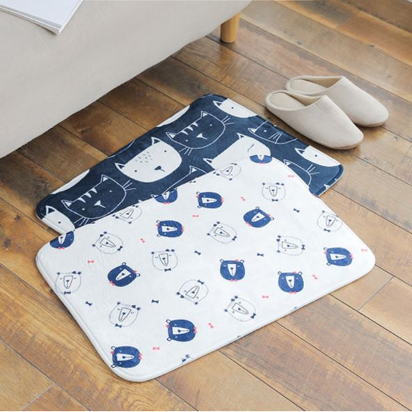 Thảm chùi chân gấu 40*60