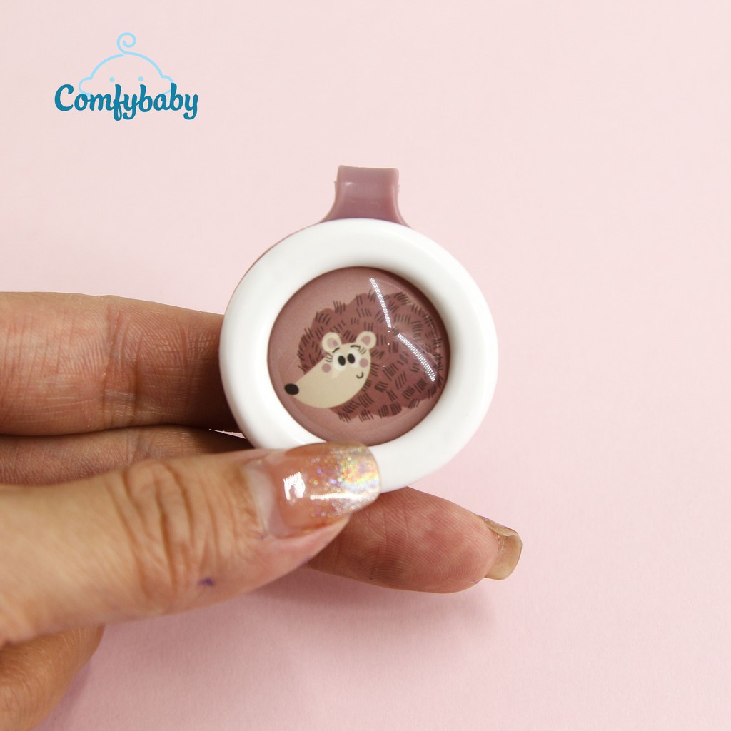 Đồng hồ/kẹp/vòng tay chống muỗi cho bé KUB - Comfybaby hương tinh dầu tự nhiên