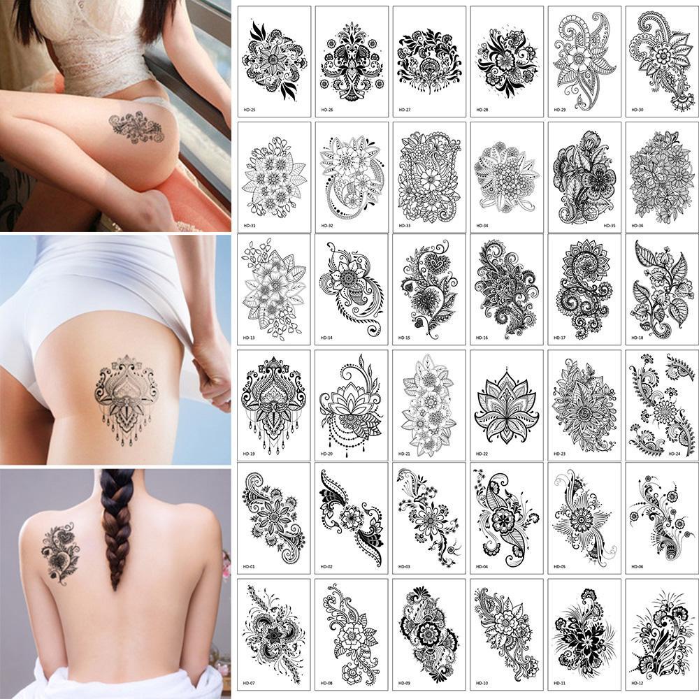 Hình Xăm Dán Tạm Thời BERNARDO Chống Nước Lâu Trôi