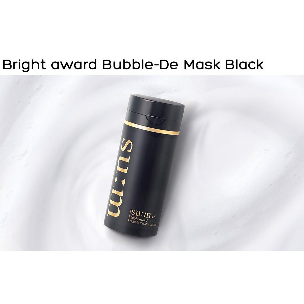 Mặt Nạ Thải Độc Su:m 37 Bright Award Bubble-De Mask Black 50ml