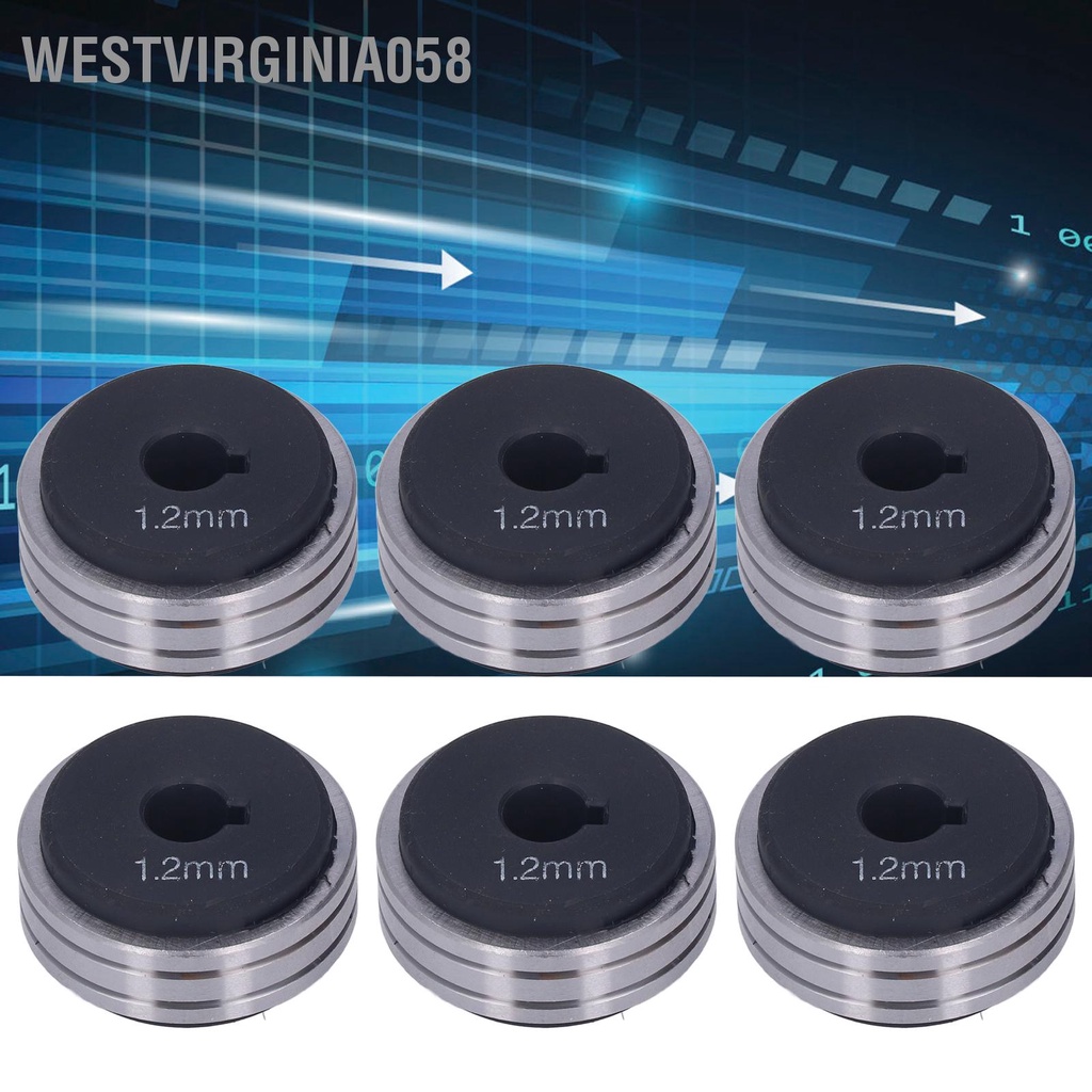 Westvirginia058 Bộ phận dẫn động nguồn cấp dữ liệu dây 10 cái Thép chịu lực Nylon MIG Máy hàn thiết bị cho 200A 350A 500A 1.2‑1.2mm