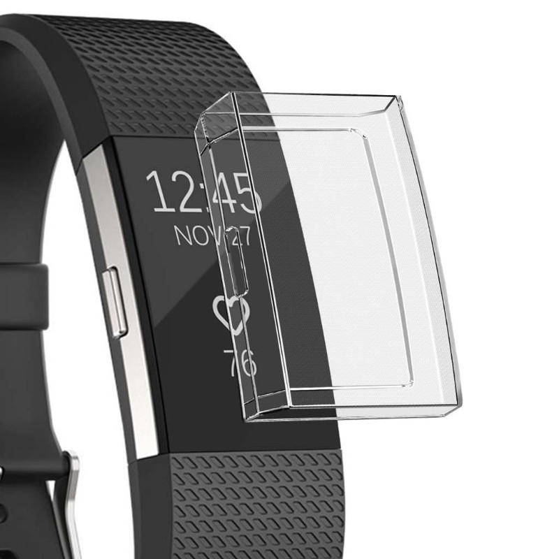 Ốp Tpu Bảo Vệ Màn Hình Đồng Hồ Thông Minh Fitbit Charge 2