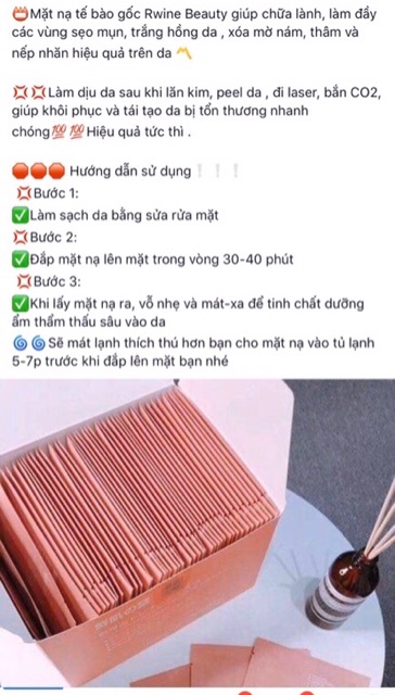 Mặt nạ nhau thai tế bào gốc Nhật Bản