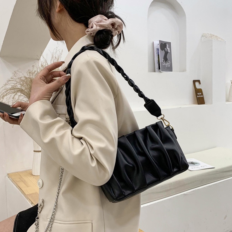 Túi đeo vai IELGY dây quai xích phong cách Hàn Quốc thanh lịch thời trang dành cho nữ