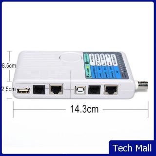 Multifunctional Remote Network Cable Tester Rj11/ Rj45 /USB/BNC LAN Cable Cat5 Cat6 Wire Tester