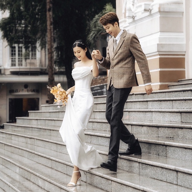 Album chụp hình cưới ngoại cảnh Sài Gòn Hàn Quốc
