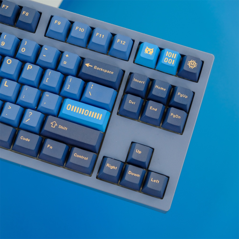 129 Keys Matrix-01 Keycaps Cherry Profile PBT DYE-SUB Bàn phím cơ Keycap