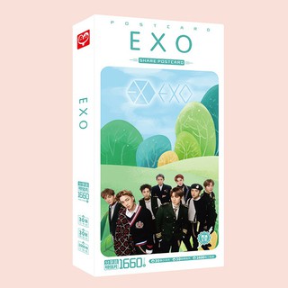 [Nhiều mẫu] Hộp ảnh postcard EXO