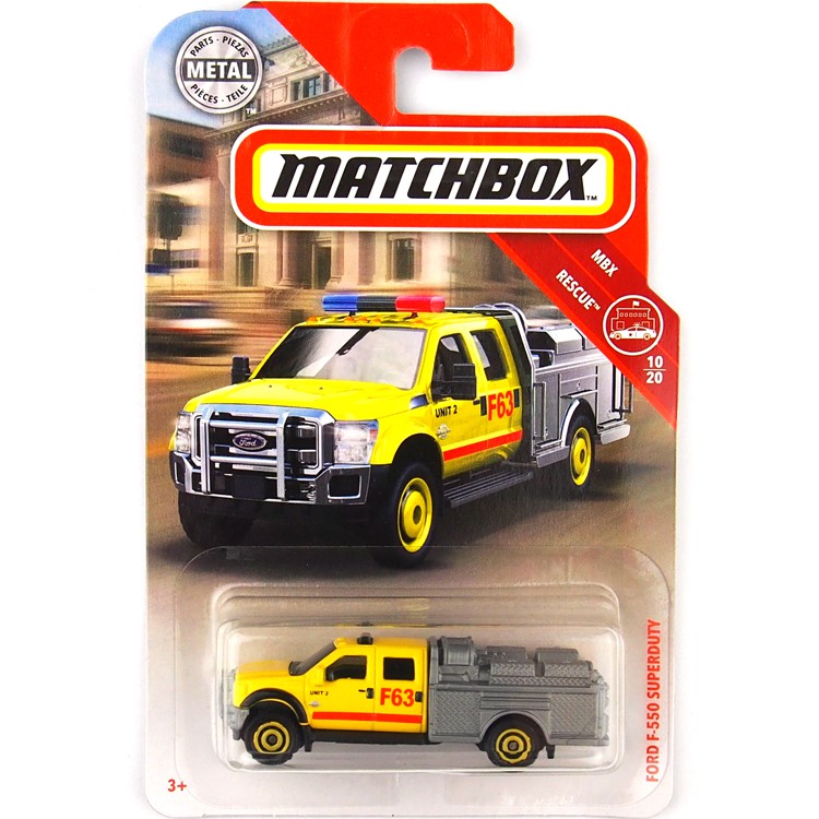 Xe mô hình Matchbox Ford F-550 Super Duty