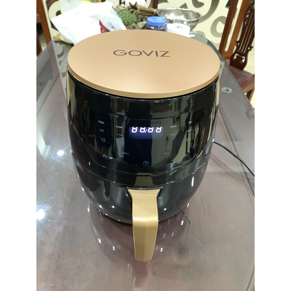 [Mã ELHADEV giảm 4% đơn 300K] Nồi chiên không dầu GOVIZ 4,5L 1400W 6 Chế độ - Bảo Hành 5 Năm